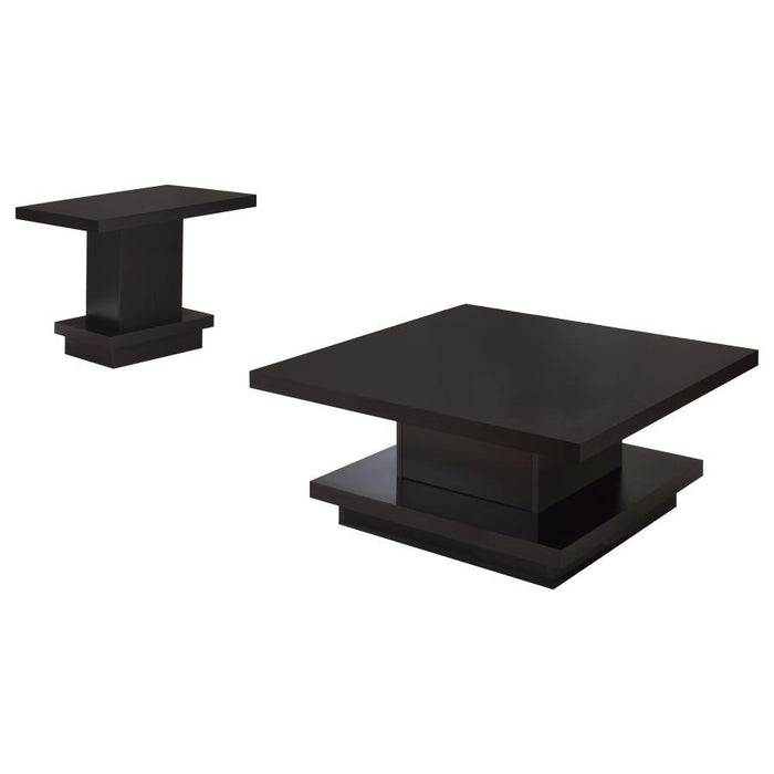 Reston - Square Coffee Table Set - Simple Home Plus