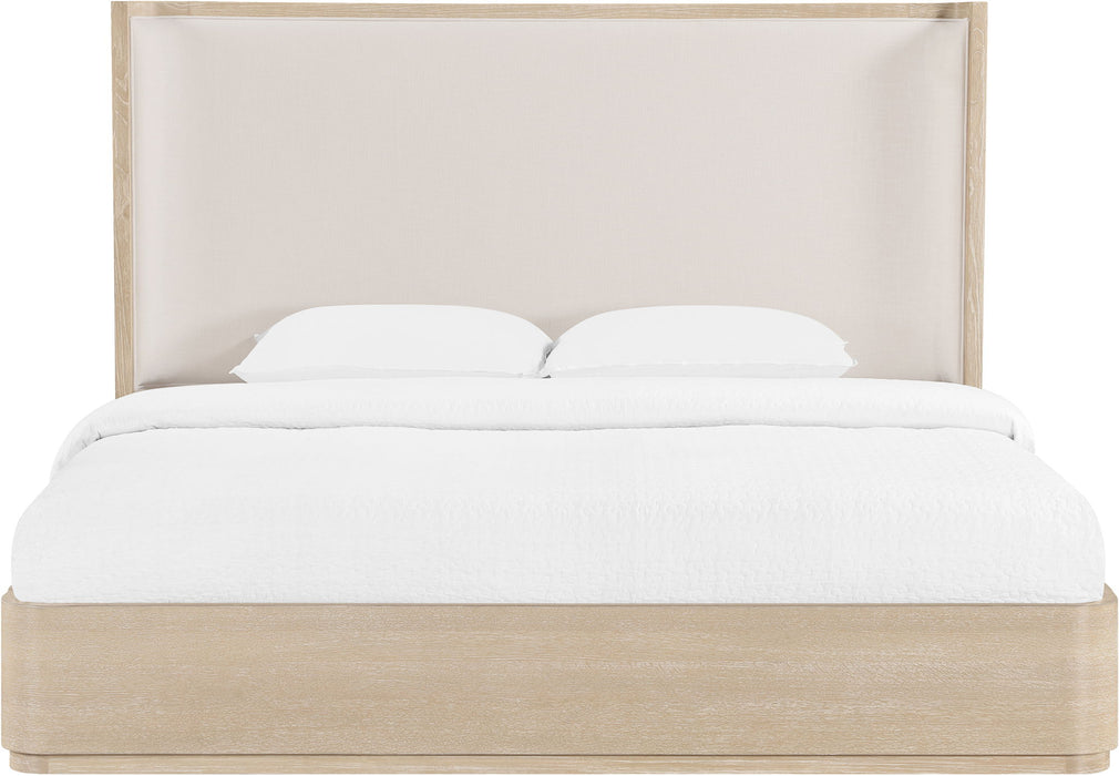 Tiberio - Textured Fabric Bed - Simple Home Plus