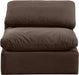 Indulge - Velvet Armless Chair - Simple Home Plus