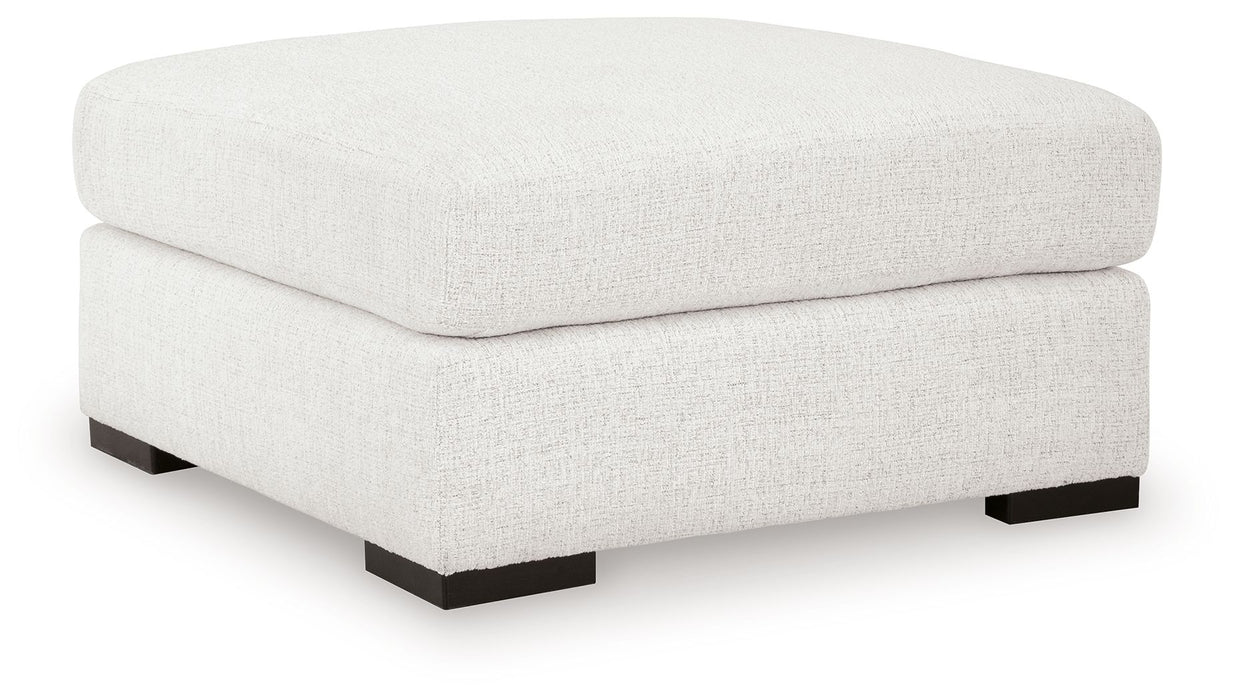 Misty-Lakes - Oversized Accent Ottoman - Chalk - Simple Home Plus