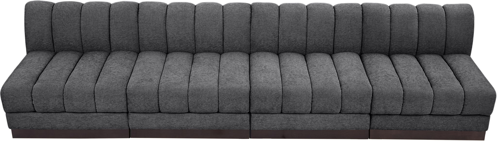 Quinn - 4 Seat Modular Armless Sofa - Simple Home Plus