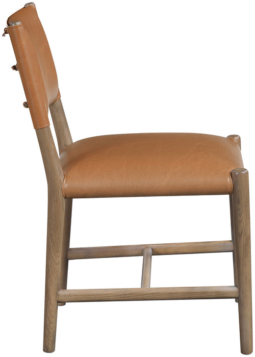 Andie - Upholstered Dining Chair (Set of 2) - Brown Base - Simple Home Plus