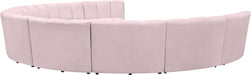 Infinity - 9 Piece Velvet Modular Sectional - Simple Home Plus
