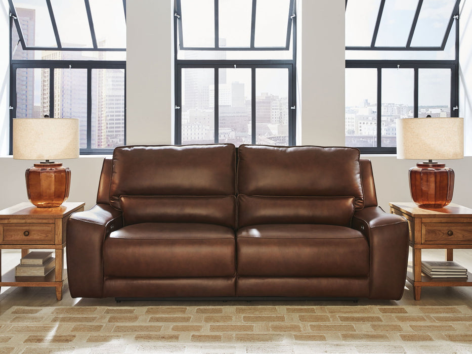 DeepWakes - 2 Seat Power Reclining Sofa With Adjustable Headrest - Simple Home Plus