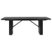 Catherine - Rectangular Wood Dining Table - Black - Simple Home Plus
