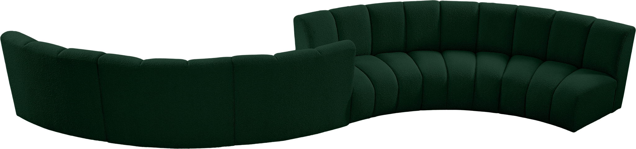 Infinity - 6 Piece Boucle Modular Sectional - Simple Home Plus