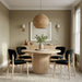 Velora - Upholstered Dining Chair (Set of 2) - Natural Base - Simple Home Plus