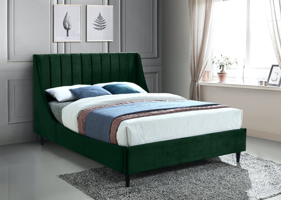 Eva - Velvet Bed - Simple Home Plus