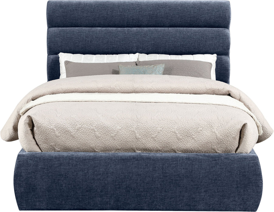 Adam - Chenille Fabric Bed With 52" Headboard - Simple Home Plus
