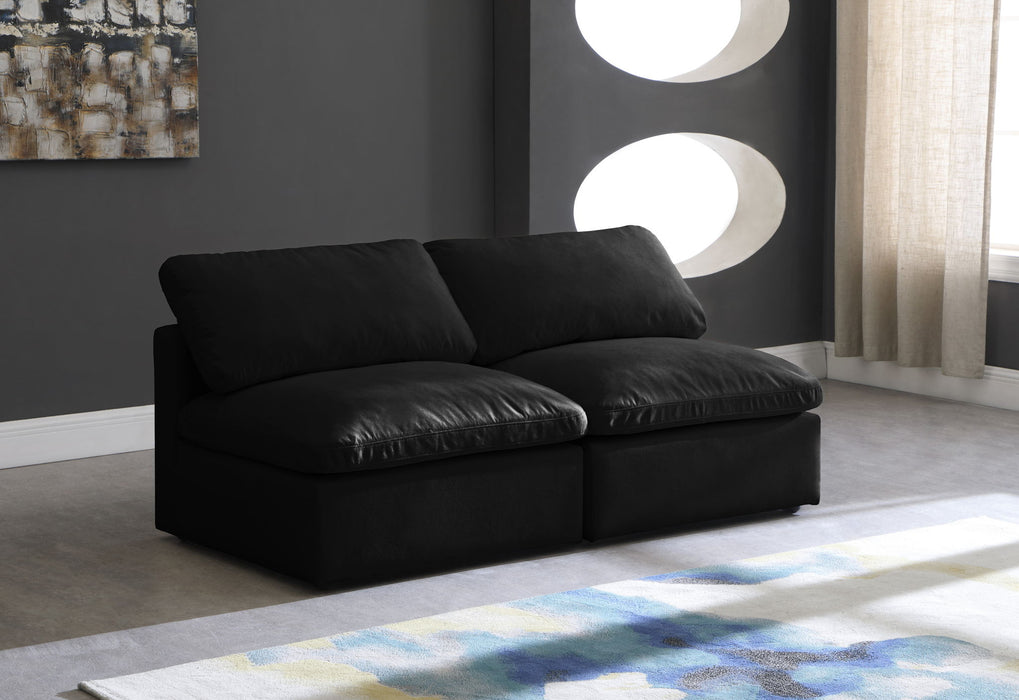 Plush - Modular Armless 2 Seat Sofa - Simple Home Plus