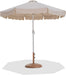 Amalfi - Patio Umbrella - Light Brown Base / White Pole - Simple Home Plus