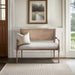 Willshire - Settee - Beige / Reclaimed Natural - Simple Home Plus