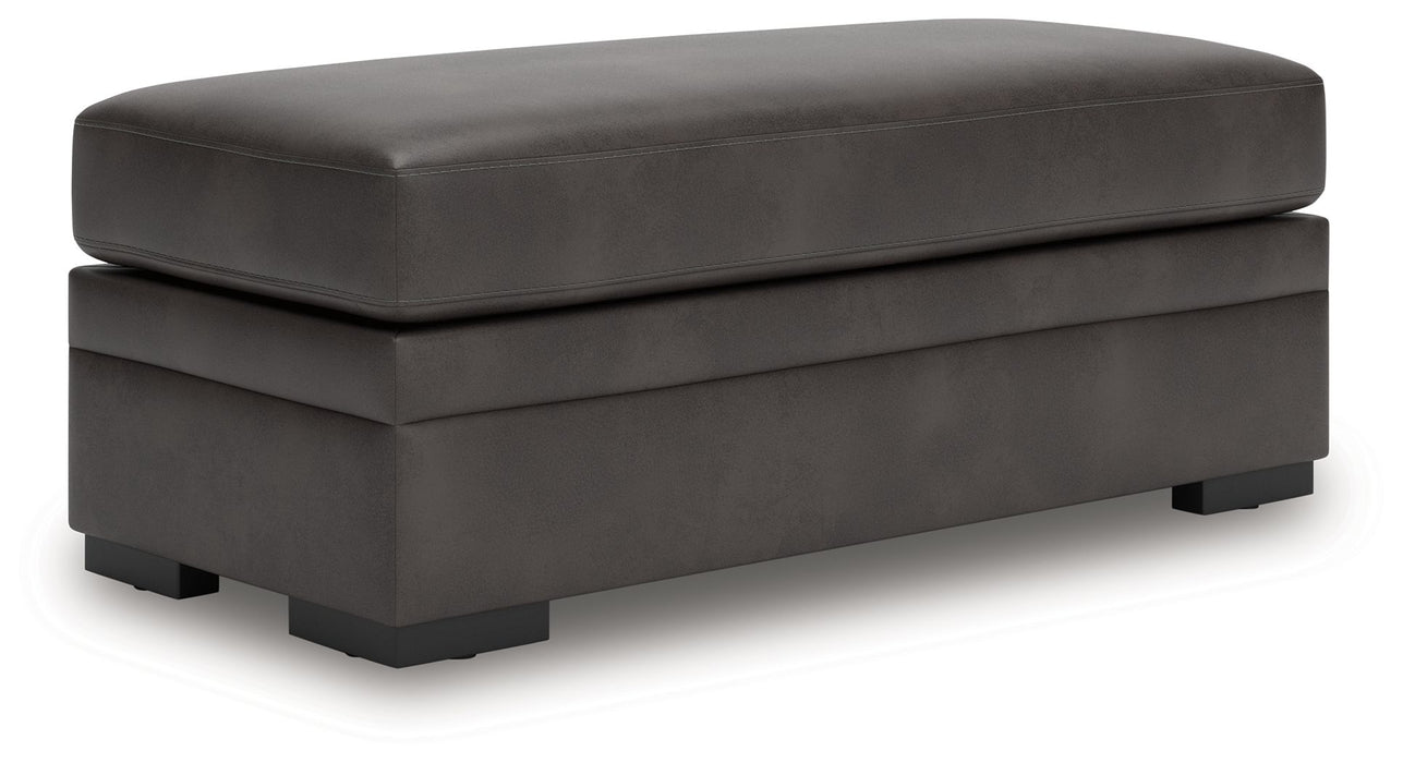 Lofton-Pike - Shadow - Oversized Accent Ottoman - Simple Home Plus