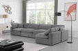 Comfy - 5 Piece Velvet Modular Sectional - Simple Home Plus