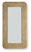 Norigan - Natural - Floor Mirror - Simple Home Plus
