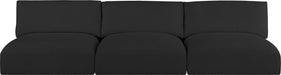 Ease - 3 Seat Modular Armless Sofa - Simple Home Plus