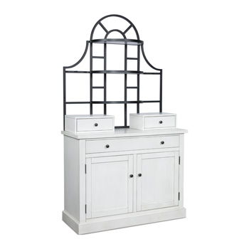 Greddinton - White - Bakers Rack Base - Simple Home Plus