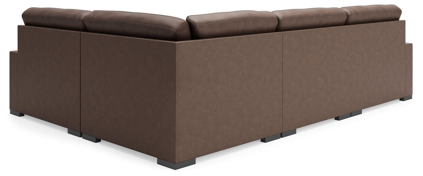 Calden - 4-Piece Sectional - Chocolate - Simple Home Plus