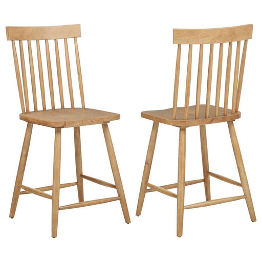 Andrews - Windsor Counter Height Dining Side Chair (Set of 2) - Simple Home Plus