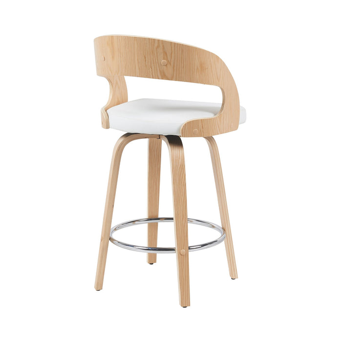 Shelly - 26" Counter Height Swivel Bar Stool - Simple Home Plus