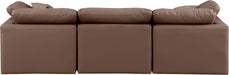 Indulge - Faux Leather 3 Seat Modular Sofa - Simple Home Plus