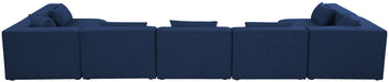 Cube - Linen 7 Piece Modular U-Shaped Sectional - Simple Home Plus