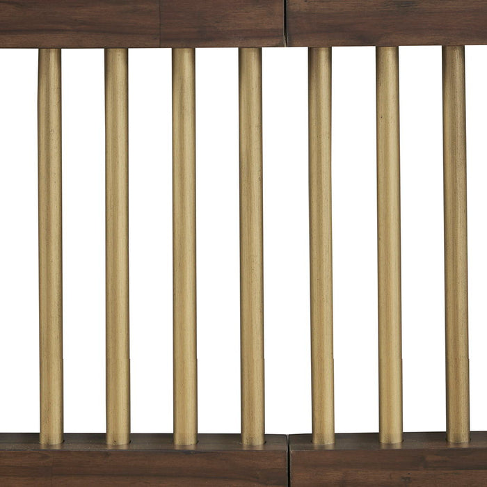 Mercer - Queen Bed - Brown / Bronze - Simple Home Plus