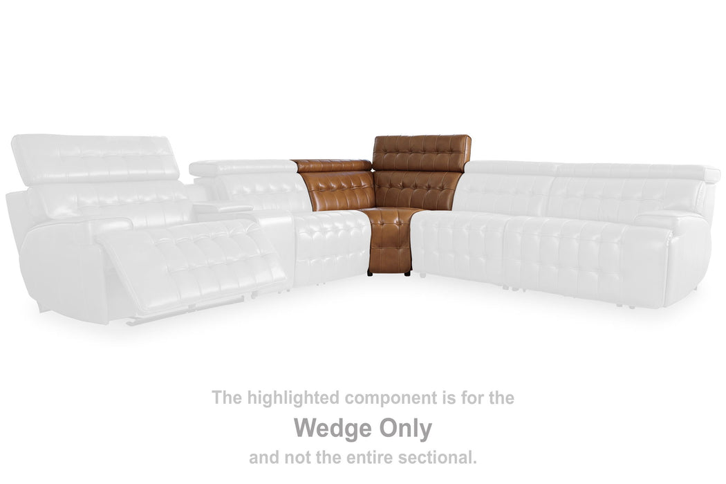Temmpton - Wedge With Manual Headrest - Chocolate - Simple Home Plus