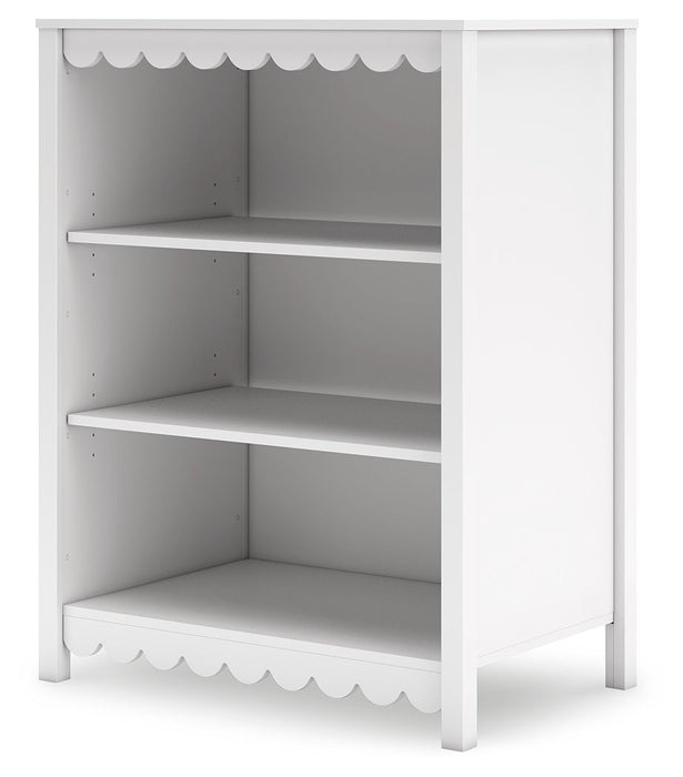 Hallityn - White - Bookcase - Simple Home Plus