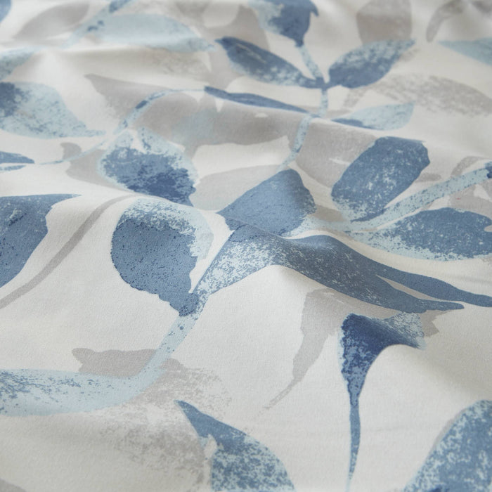 Sofia - Botanical Printed Shower Curtain - Blue - Simple Home Plus