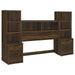 Westpark - 3 Piece Bedroom Set Bookcase Headboard - Simple Home Plus