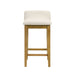 Annikah - Modern Transitional Wood Counter Height Kitchen Bar Stool - Simple Home Plus