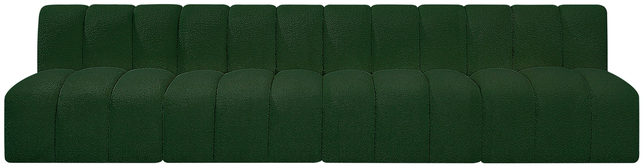 Arc - Boucle Fabric 4 Seats Modular Sofa - Simple Home Plus