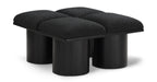 Pavilion - 4 Piece Modular Bench With Black Base - Simple Home Plus