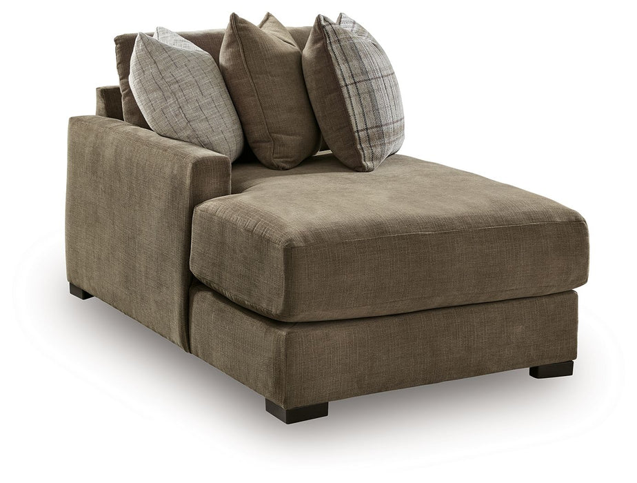 Camellia-Court - LAF Corner Chaise - Coffee - Simple Home Plus