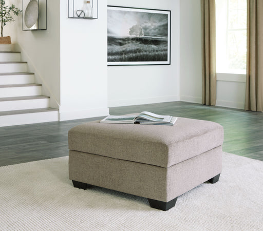 Creswell - Stone - Ottoman With Storage - Simple Home Plus