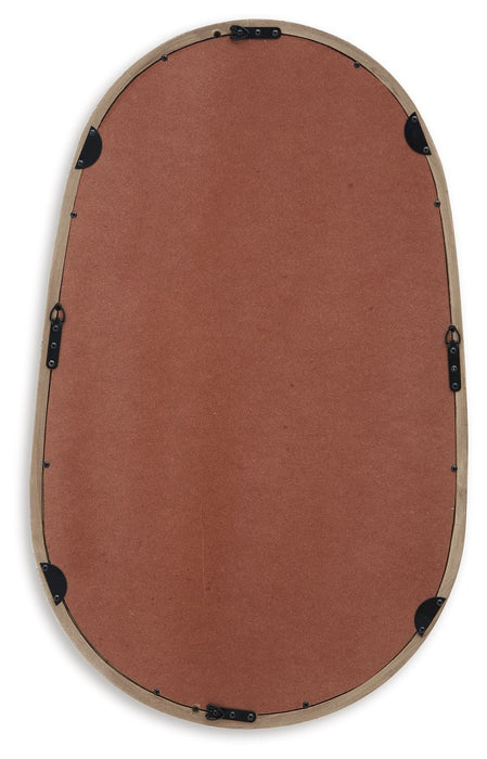 Aarilynn - Antique Brown - Accent Mirror - Simple Home Plus