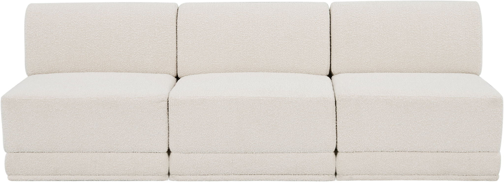 Ollie - 3 Seat Armless Modular Sofa - Simple Home Plus