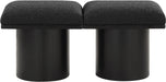 Pavilion - 2 Piece Modular Bench With Black Base - Simple Home Plus