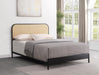 Amherst - Radio Weave Rattan Metal Bed - Simple Home Plus