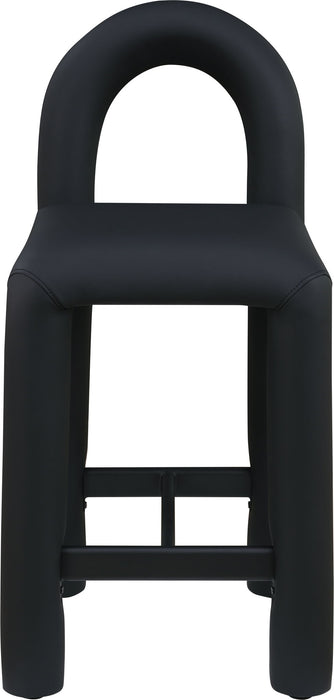 Amari - Faux Leather Stool