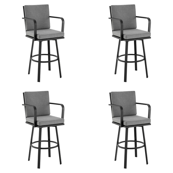 Arnauld - 30" Outdoor Patio Swivel Bar Stool Set