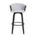 Diana - Swivel Wood Stool - Simple Home Plus