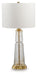 Bakersboro - Clear / Gold Finish - Glass Table Lamp - Simple Home Plus