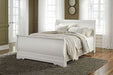 Anarasia - Queen Sleigh Rails - White - Simple Home Plus