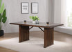Sherwood - Rectangular Dining Table - Brown - Simple Home Plus