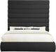 Adam - Boucle Fabric Bed With 89" Headboard - Simple Home Plus