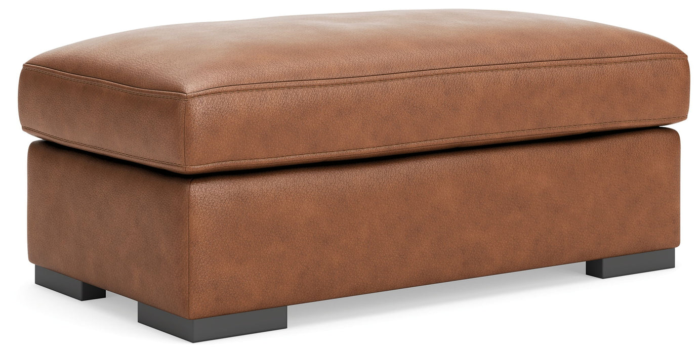 Calden - Ottoman - Caramel - Simple Home Plus