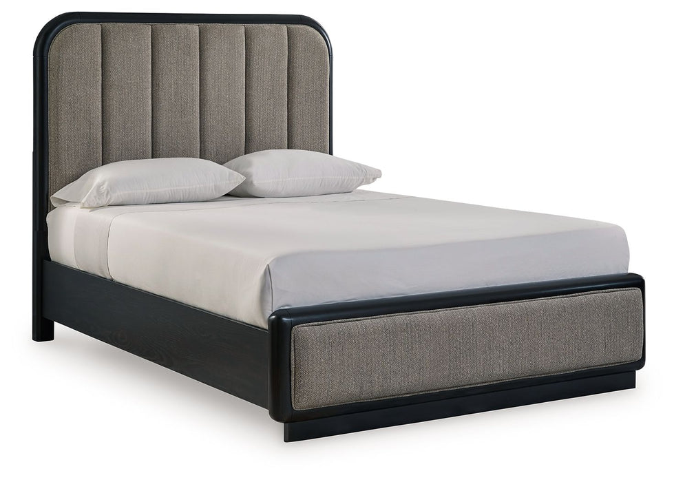 Rowanbeck - Upholstered Panel Bed - Simple Home Plus