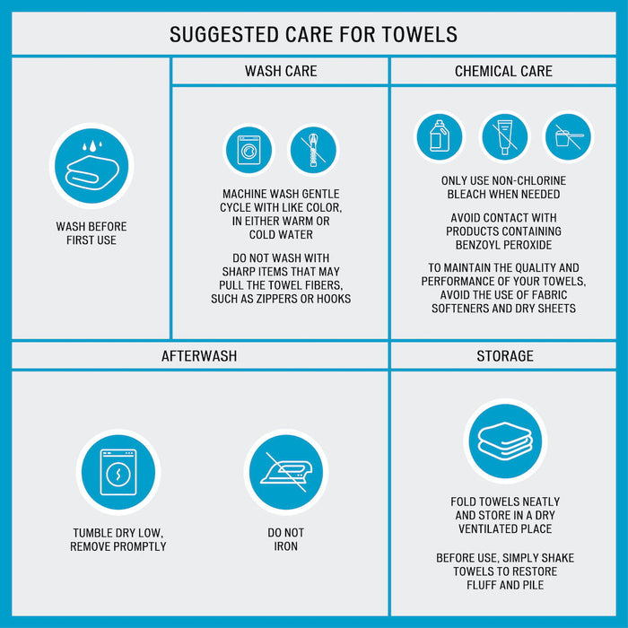 Splendor - 6 Piece Towel Set - Taupe - Simple Home Plus